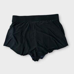 TrimShaper Women's Standard Drape Control Short Swim Bottom Black